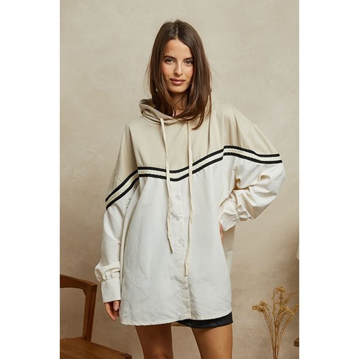 Plume Bluza &quot;Sidonie&quot; w kolorze beżowym ze sklepu Limango Polska w kategorii Bluzy damskie - zdjęcie 181236481