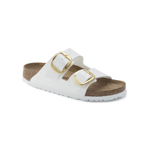 Birkenstock Klapki "Arizona" w kolorze białym 39 okazja Limango Polska