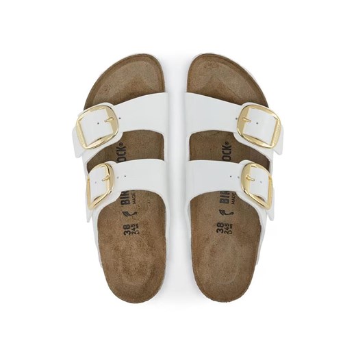 Birkenstock Klapki "Arizona" w kolorze białym 39 Limango Polska okazyjna cena