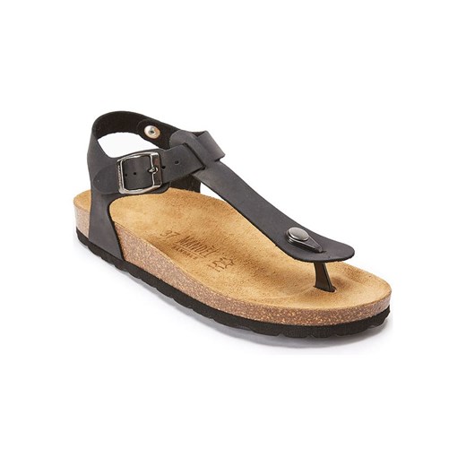 Mandel Skórzane sandały w kolorze czarnym Mandel 41 Limango Polska okazja