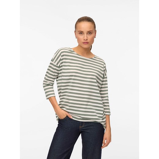 Vero Moda Koszulka w kolorze khaki ze sklepu Limango Polska w kategorii Bluzki damskie - zdjęcie 181236610