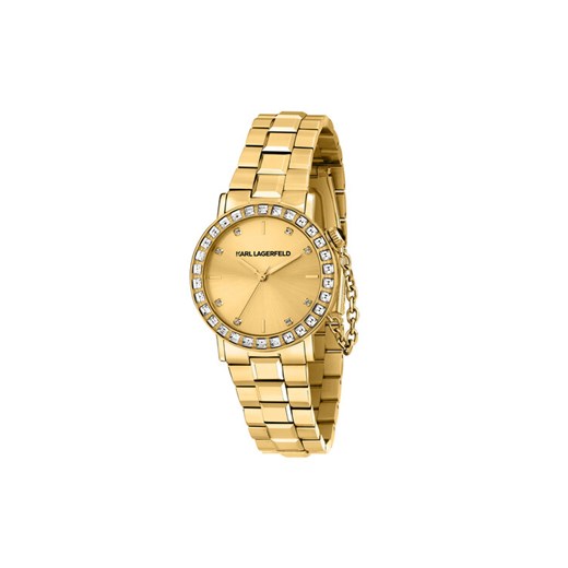 KARL LAGERFELD Zegarek R0553100503 Złoty ze sklepu MODIVO w kategorii Zegarki - zdjęcie 181238343