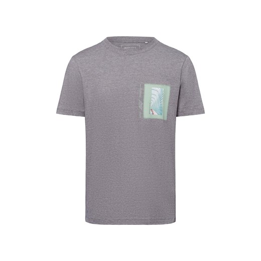 Tom Tailor Denim Koszulka męska Mężczyźni Bawełna szary w paski ze sklepu vangraaf w kategorii T-shirty męskie - zdjęcie 181239983
