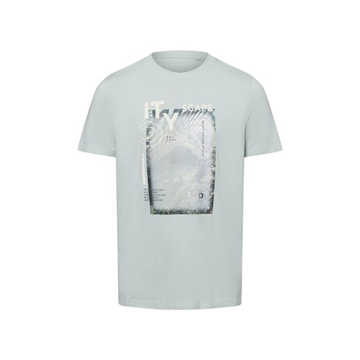 Tom Tailor Denim Koszulka męska Mężczyźni Bawełna miętowy nadruk ze sklepu vangraaf w kategorii T-shirty męskie - zdjęcie 181239984