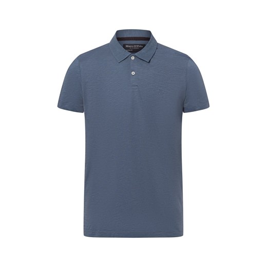 Marc O'Polo Koszulka polo Harren Mężczyźni Bawełna niebieski marmurkowy ze sklepu vangraaf w kategorii T-shirty męskie - zdjęcie 181239990