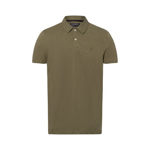 Marc O'Polo Koszulka polo Harren Mężczyźni Bawełna oliwkowy marmurkowy ze sklepu vangraaf w kategorii T-shirty męskie - zdjęcie 181239992