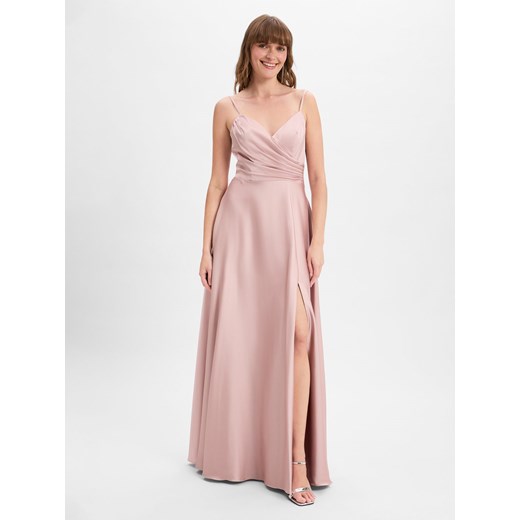 Sukienka Laona na ramiączkach elegancka w serek