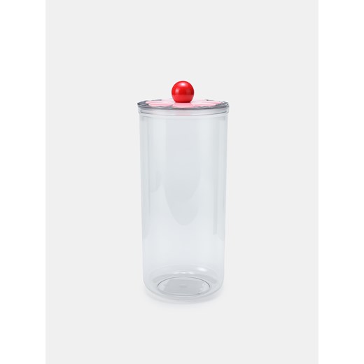 Sinsay - Pojemnik do przechowywania z ozdobną pokrywką - biały Sinsay One Size Sinsay