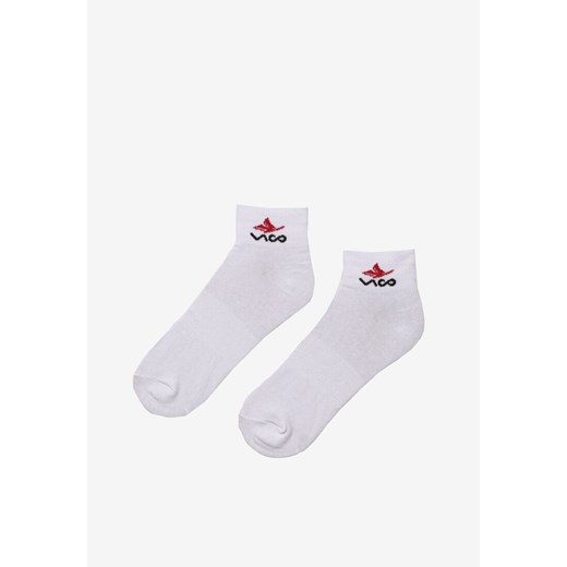 3-pack Białe Skarpety Nahlura ze sklepu renee.pl w kategorii Skarpetki damskie - zdjęcie 181244140