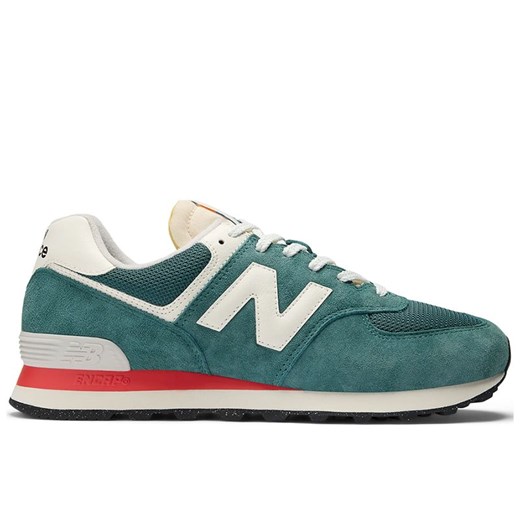 Buty New Balance U574VPG - zielone ze sklepu streetstyle24.pl w kategorii Buty sportowe męskie - zdjęcie 181244211