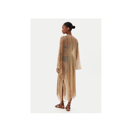 Selmark Kimono BC197 Złoty Relaxed Fit Selmark OS MODIVO