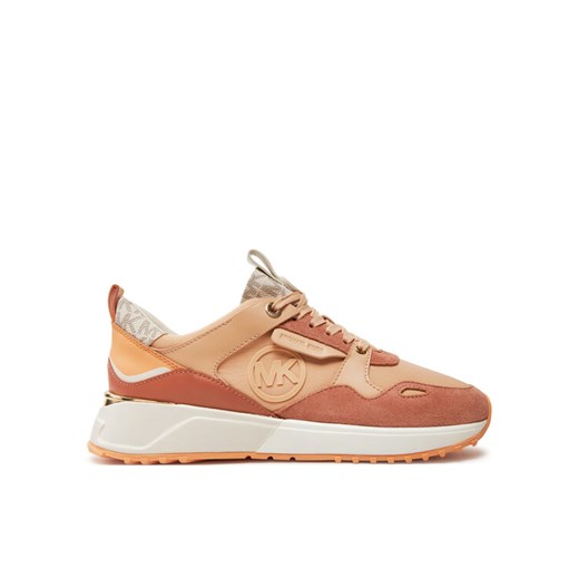 Sneakersy MICHAEL Michael Kors Theo Trainer 43T4THFS1D Pomarańczowy ze sklepu eobuwie.pl w kategorii Buty sportowe damskie - zdjęcie 181246871