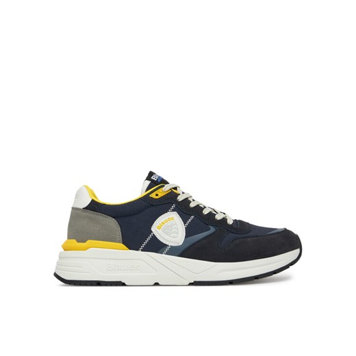 Sneakersy Blauer S5RAY01 Granatowy ze sklepu eobuwie.pl w kategorii Buty sportowe męskie - zdjęcie 181247630
