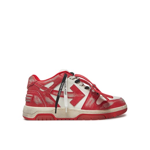 Sneakersy Off-White OMIA189F22LEA0110125 Czerwony 39 eobuwie.pl
