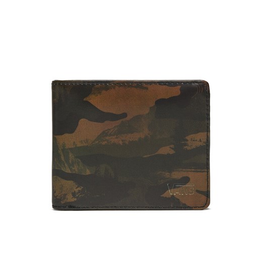 Duży Portfel Męski Vans Zedek Bifold Wallet VN000F08CMD1 Khaki ze sklepu eobuwie.pl w kategorii Portfele męskie - zdjęcie 181252360