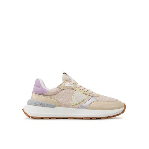 Sneakersy Philippe Model Antibes Low ATLD WY06 Beżowy ze sklepu eobuwie.pl w kategorii Buty sportowe damskie - zdjęcie 181252524