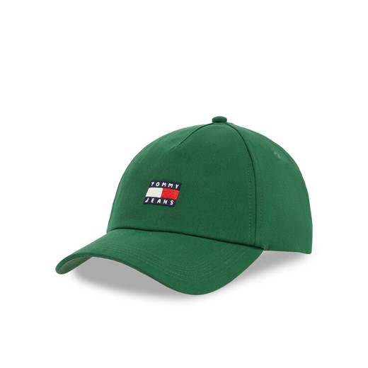 Czapka z daszkiem Tommy Jeans Tjm Linear Logo Cap AM0AM12958 Zielony Tommy Jeans 00 eobuwie.pl