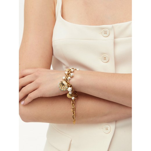 Bransoletka Guess JUBB05 123JW Złoty Guess L eobuwie.pl