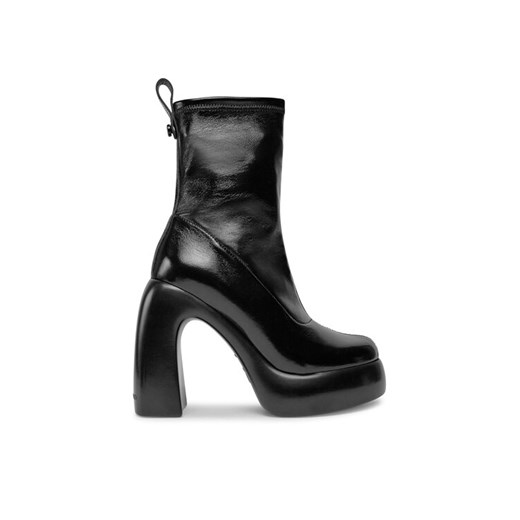 Botki KARL LAGERFELD KL33760 Czarny ze sklepu eobuwie.pl w kategorii Botki - zdjęcie 181254671