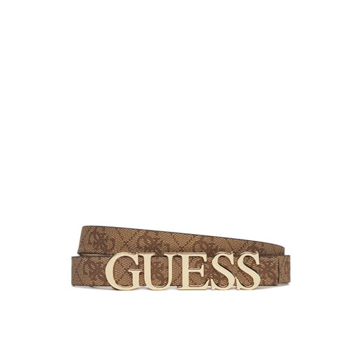 Pasek Damski Guess Zamira BW9204 P5120 Brązowy ze sklepu eobuwie.pl w kategorii Paski damskie - zdjęcie 181255914