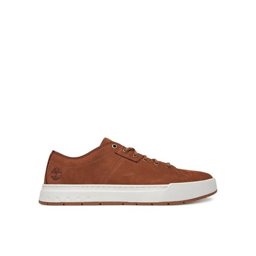 Sneakersy Timberland Maple Grove Low Lace TB0A6A2DEM71 Brązowy ze sklepu eobuwie.pl w kategorii Trampki męskie - zdjęcie 181258904