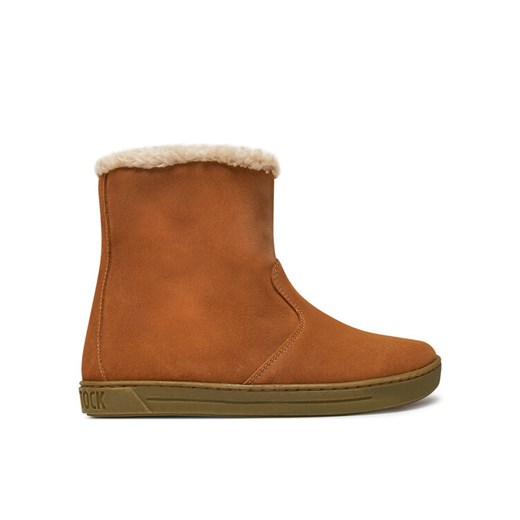 Kozaki Birkenstock Lille Kids Leve S 1020206 Brązowy ze sklepu eobuwie.pl w kategorii Buty zimowe dziecięce - zdjęcie 181258983