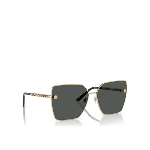 Okulary przeciwsłoneczne Versace 0VE2270D 125287 Złoty ze sklepu eobuwie.pl w kategorii Okulary przeciwsłoneczne damskie - zdjęcie 181263860