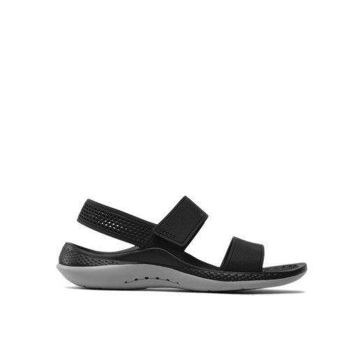 Sandały Crocs Literide 360 Sandal W 206711 Czarny ze sklepu eobuwie.pl w kategorii Sandały damskie - zdjęcie 181266192