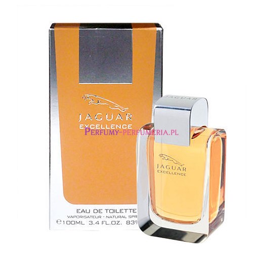 Jaguar Excellence 100ml M Woda toaletowa perfumy-perfumeria-pl pomaranczowy ambra