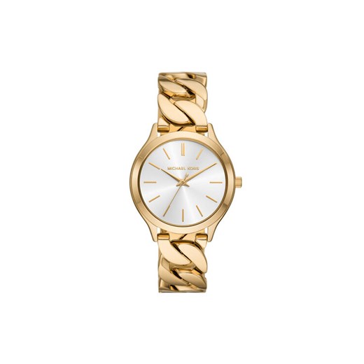 Zegarek Michael Kors Slim Runaway MK7472 Złoty ze sklepu eobuwie.pl w kategorii Zegarki - zdjęcie 181269544
