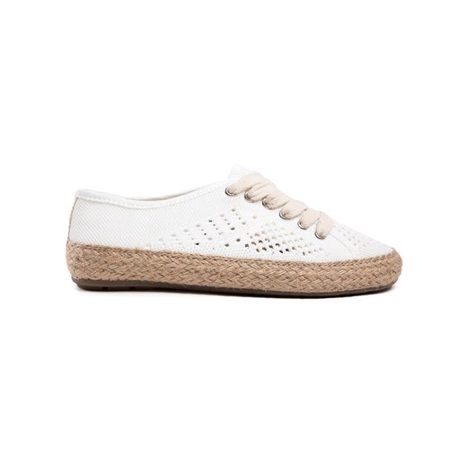 Espadryle EMU Australia Agonis Mac W12469 Biały ze sklepu eobuwie.pl w kategorii Espadryle damskie - zdjęcie 181270213