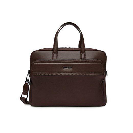Torba na laptopa Gino Rossi 05A11192-1 Brązowy ze sklepu eobuwie.pl w kategorii Torby na laptopa - zdjęcie 181271430