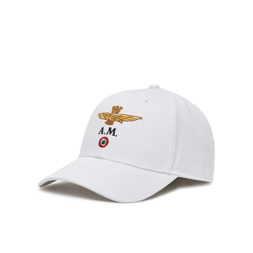 Czapka z daszkiem Aeronautica Militare 251HA1100CT2848 Biały ze sklepu eobuwie.pl w kategorii Czapki z daszkiem męskie - zdjęcie 181273050