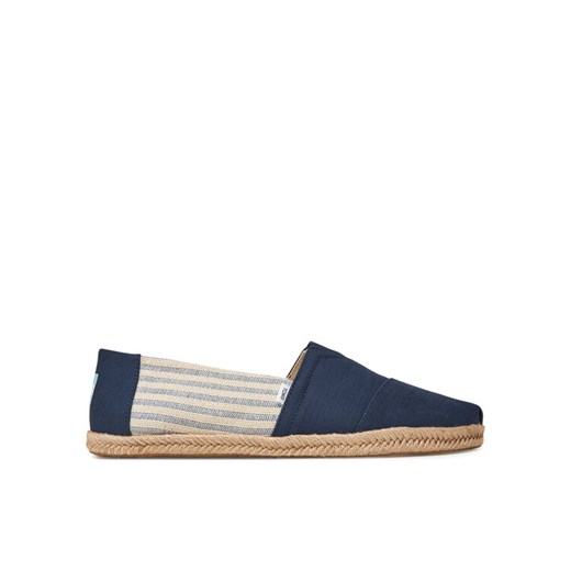 Espadryle Toms Alpargata Rope 10019897 Granatowy ze sklepu eobuwie.pl w kategorii Espadryle męskie - zdjęcie 181274443