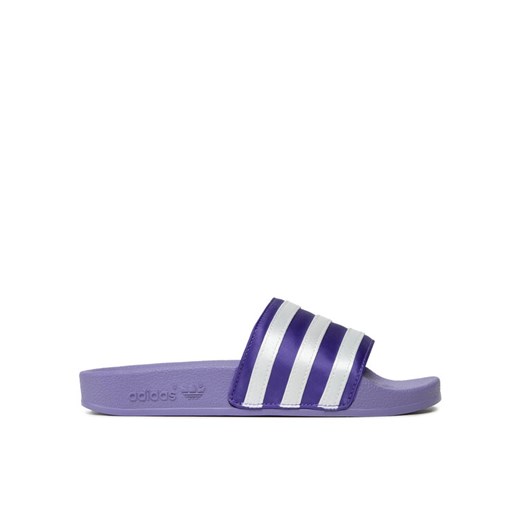 Klapki adidas adilette W GX8637 Fioletowy ze sklepu eobuwie.pl w kategorii Klapki damskie - zdjęcie 181275742