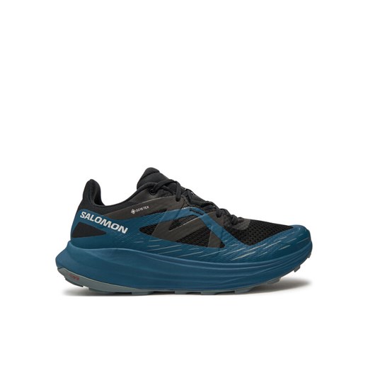 Buty do biegania Salomon Ultra Flow Gore Tex L47473900 Czarny ze sklepu eobuwie.pl w kategorii Buty sportowe męskie - zdjęcie 181277640