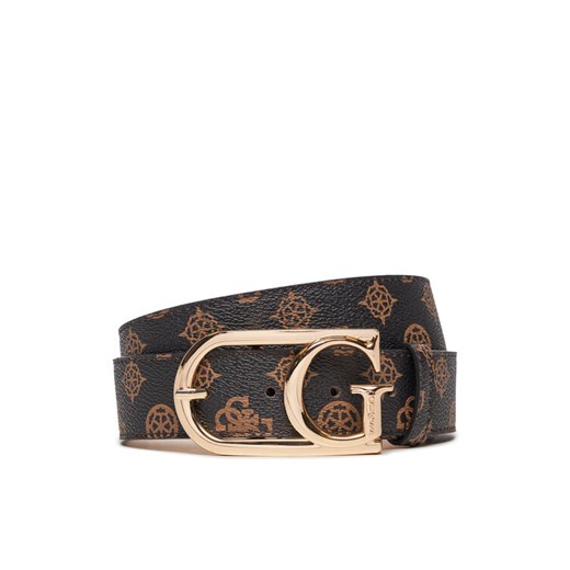 Pasek Damski Guess BW9201 P5135 Brązowy ze sklepu eobuwie.pl w kategorii Paski damskie - zdjęcie 181278594