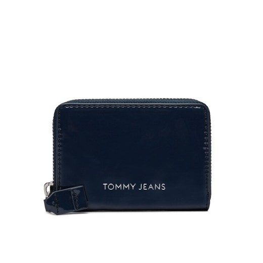 Mały Portfel Damski Tommy Jeans Tjw Ess Must Small Za Patent AW0AW16142 Granatowy ze sklepu eobuwie.pl w kategorii Portfele damskie - zdjęcie 181278721
