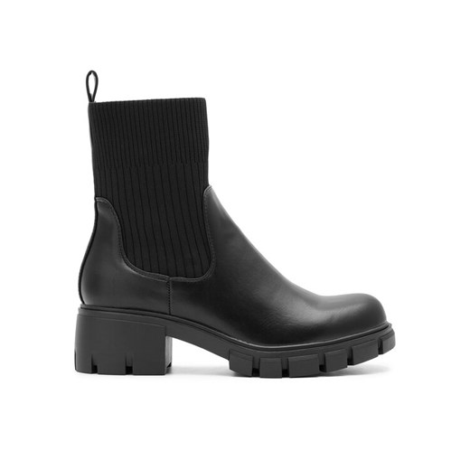 Botki DeeZee WS5575-05 Czarny ze sklepu eobuwie.pl w kategorii Botki - zdjęcie 181282202