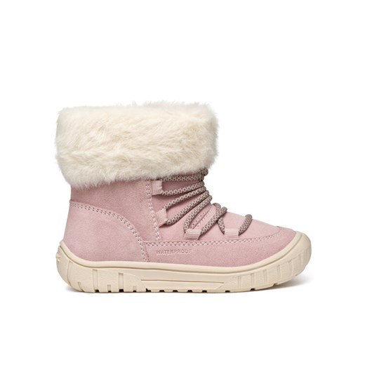 Kozaki Geox B Omar Girl Wpf B462LA 00022 C8014 M Różowy ze sklepu eobuwie.pl w kategorii Buty zimowe dziecięce - zdjęcie 181286602