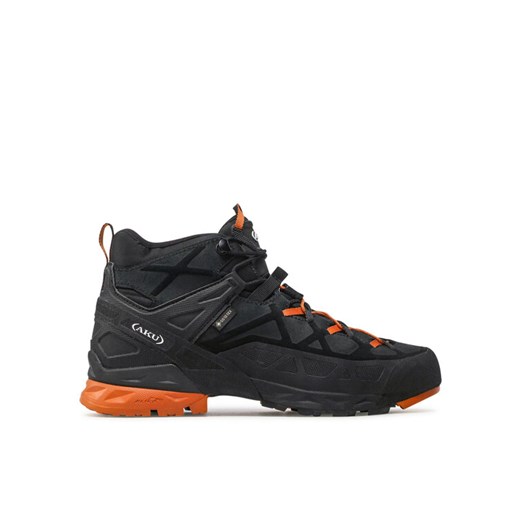 Trekkingi Aku Rock Dfs Mid Gtx GORE-TEX 718 Czarny ze sklepu eobuwie.pl w kategorii Buty trekkingowe męskie - zdjęcie 181291641