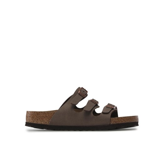 Klapki Birkenstock Florida 0053881 Brązowy ze sklepu eobuwie.pl w kategorii Klapki damskie - zdjęcie 181291723