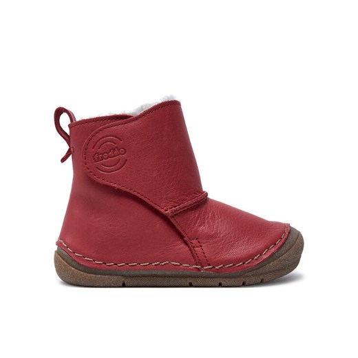Kozaki Froddo Paix Up Winter Boots G2160082-4 M Czerwony ze sklepu eobuwie.pl w kategorii Buty zimowe dziecięce - zdjęcie 181295312