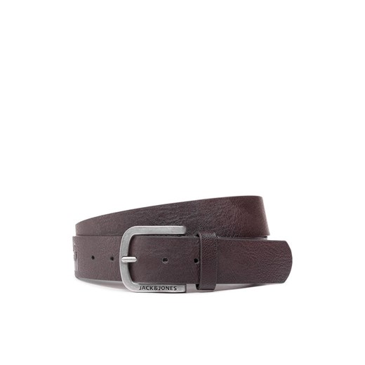 Pasek Męski Jack&Jones Jacharry Belt Noos 12120697 Brązowy ze sklepu eobuwie.pl w kategorii Paski męskie - zdjęcie 181295412