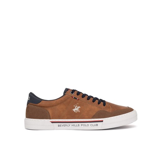 Tenisówki Beverly Hills Polo Club V5-6248 Brązowy ze sklepu eobuwie.pl w kategorii Trampki męskie - zdjęcie 181298963