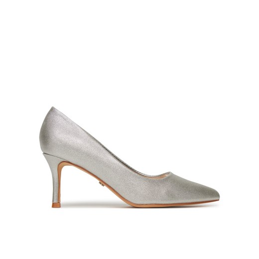 Szpilki DeeZee BK-0807-1 Srebrny 38 eobuwie.pl