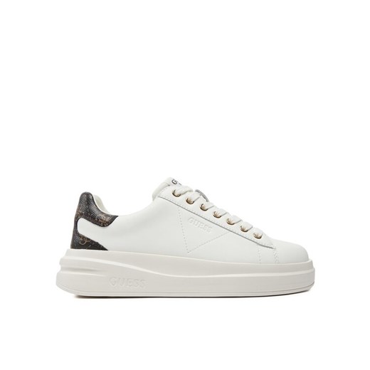 Sneakersy Guess FLJELB FAL12 Biały ze sklepu eobuwie.pl w kategorii Trampki damskie - zdjęcie 181300250