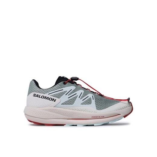 Buty do biegania Salomon Pulsar Trail L47210500 Zielony ze sklepu eobuwie.pl w kategorii Buty sportowe damskie - zdjęcie 181301262