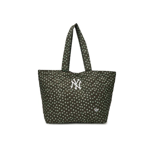 Torebka New Era New York Yankees MLB Quilted Tote 60595121 Zielony ze sklepu eobuwie.pl w kategorii Torby Shopper bag - zdjęcie 181301952