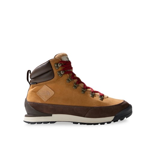 Trekkingi The North Face M Back-To-Berkeley Iv Leather Wp NF0A817QOHU1 Brązowy ze sklepu eobuwie.pl w kategorii Buty trekkingowe męskie - zdjęcie 181303031